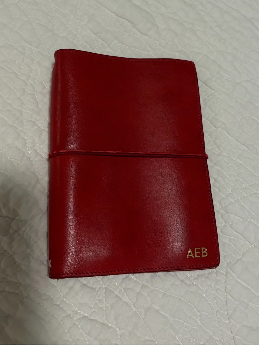 Paper Republic A6 Le Portfolio in Red
